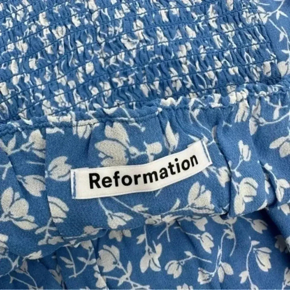 Reformation Robertson Floral Print Camisole size 12 B764 - Picture 7 of 8